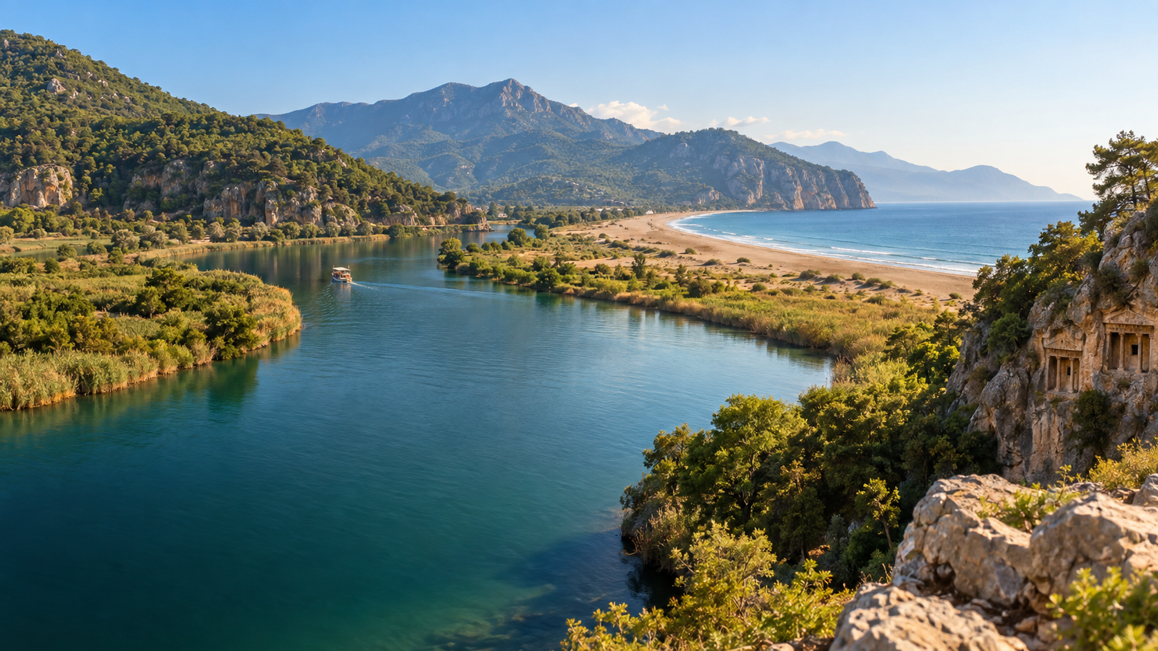 Dalyan Nehri, İztuzu & Çamur Banyosu
