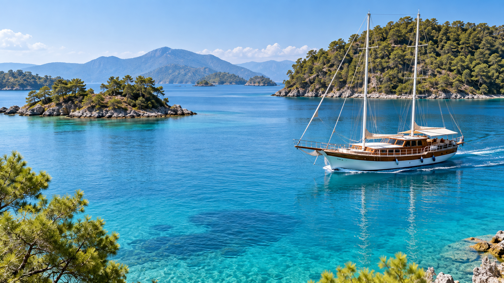 Grubunuza özel Göcek tekne günü.