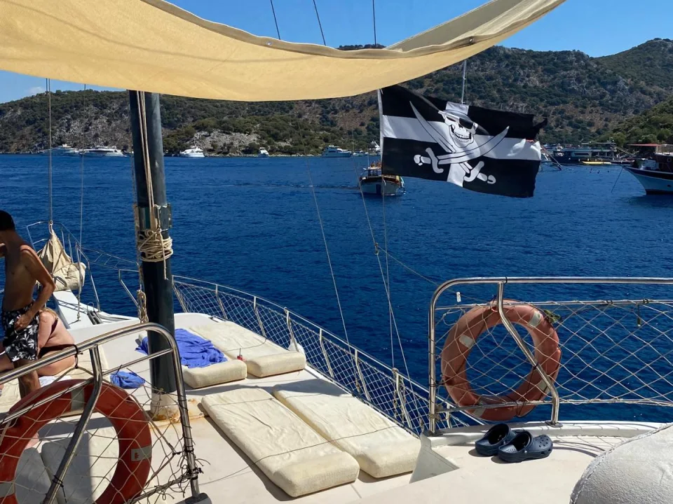 Gulet turunda deniz ve tekne deneyimi