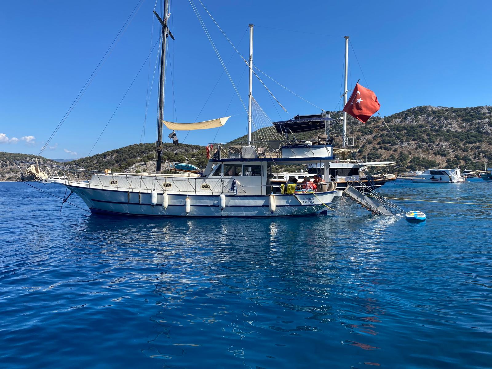 Grubunuza özel Göcek tekne günü.